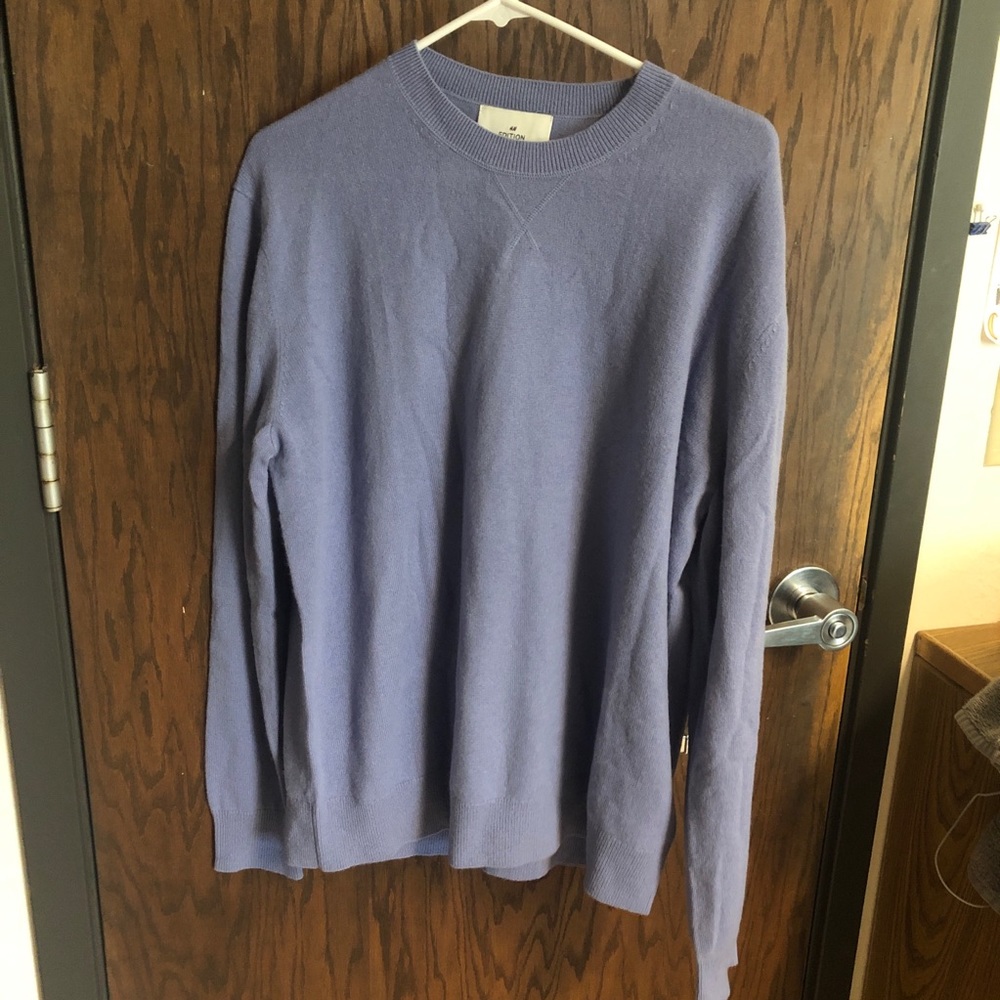 H&M lavender cashmere sweater